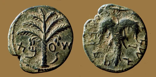 Pièces commémorant la révolte de Bar-Kokhba contre les Romains